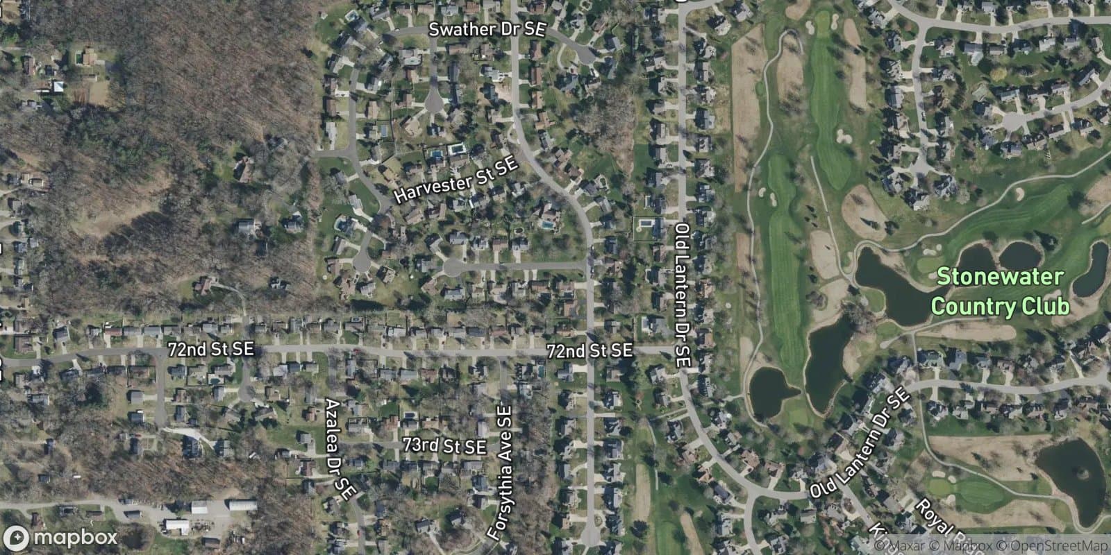 Homestead Hills — satellite view