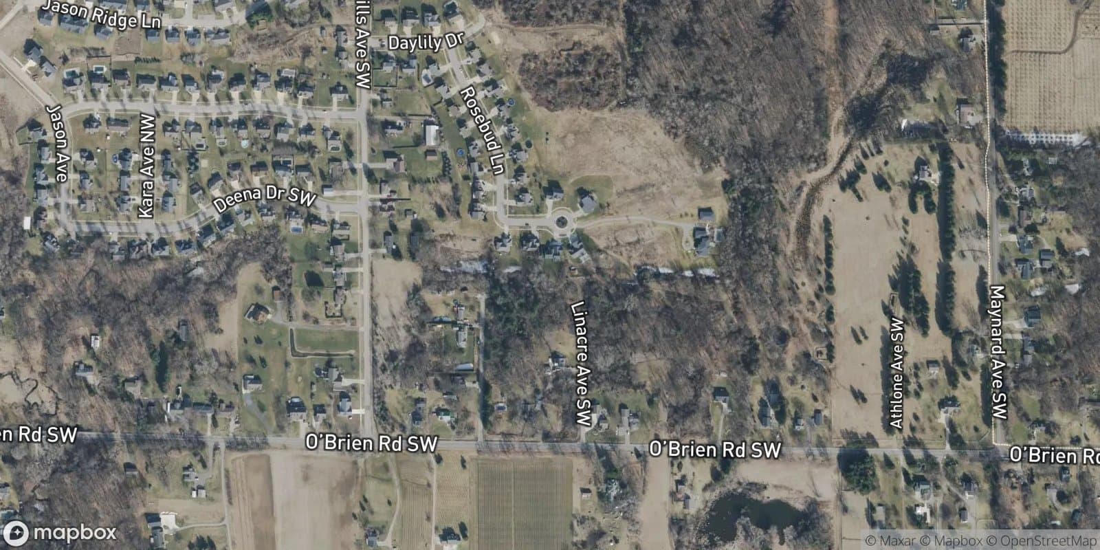 Sunset Hills Sub. — satellite view