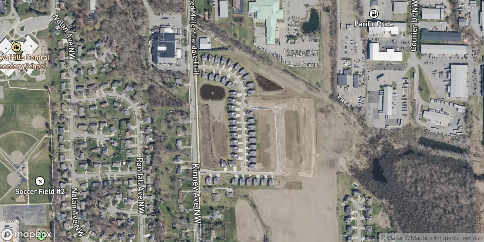 Meadow Springs Condominiums — satellite view