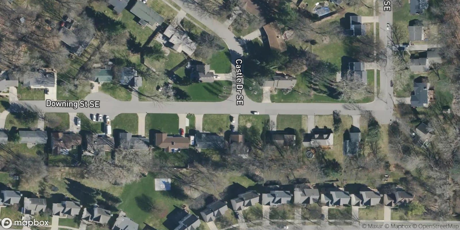 Cascadia Meadows — satellite view