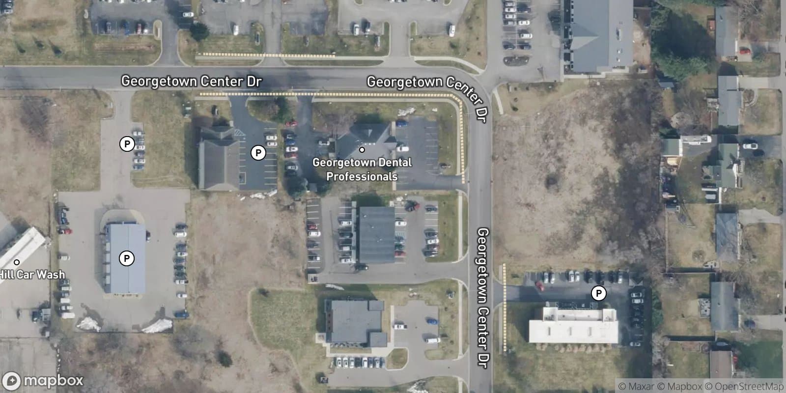 Jenison Village Square — satellite view