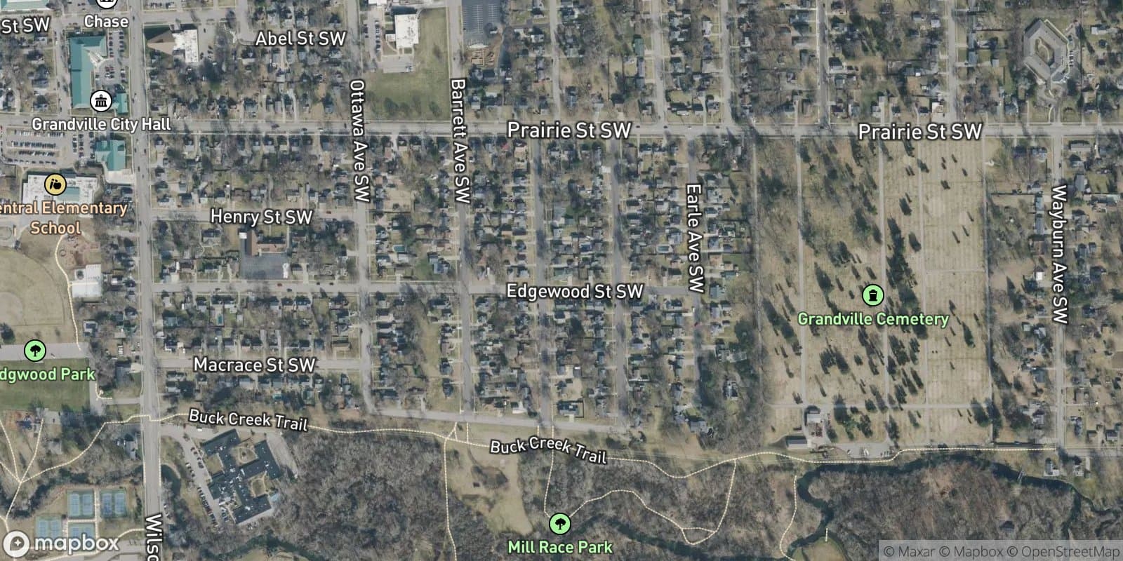 Carleton Park — satellite view