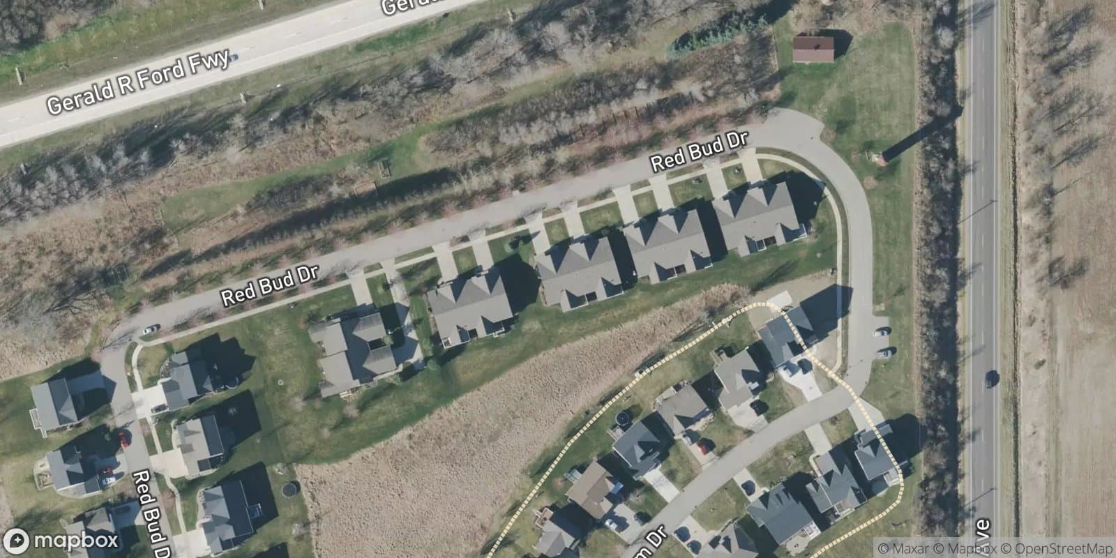 PRAIRIE WINDS RED BUD CONDOS — satellite view