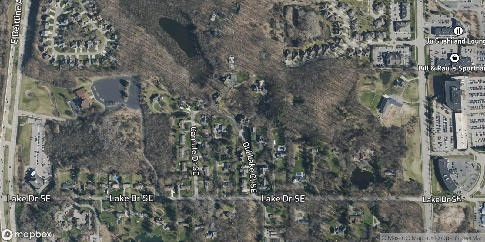 Standing Stone — satellite view