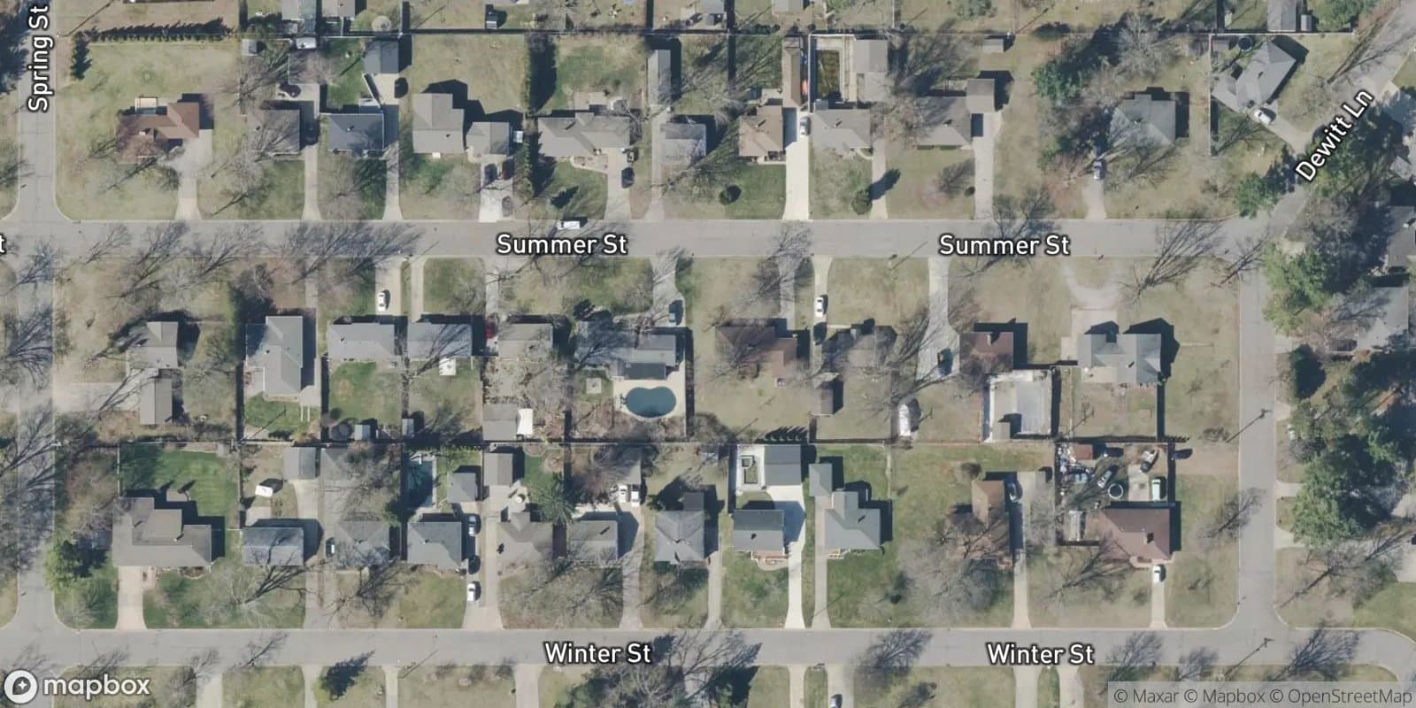 Evergreen Park Sub — satellite view