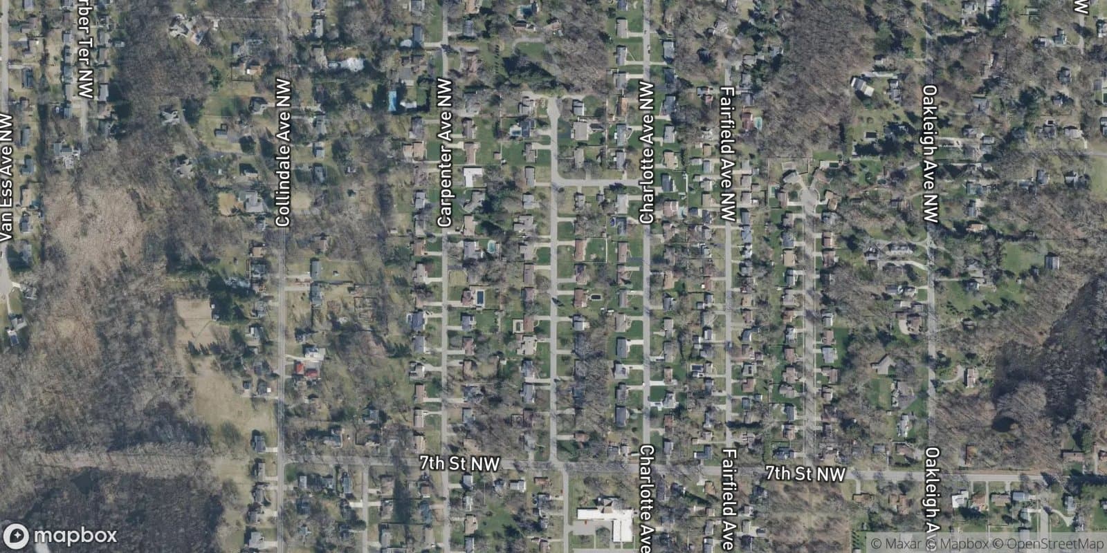 Rosecrest No. 1 — satellite view