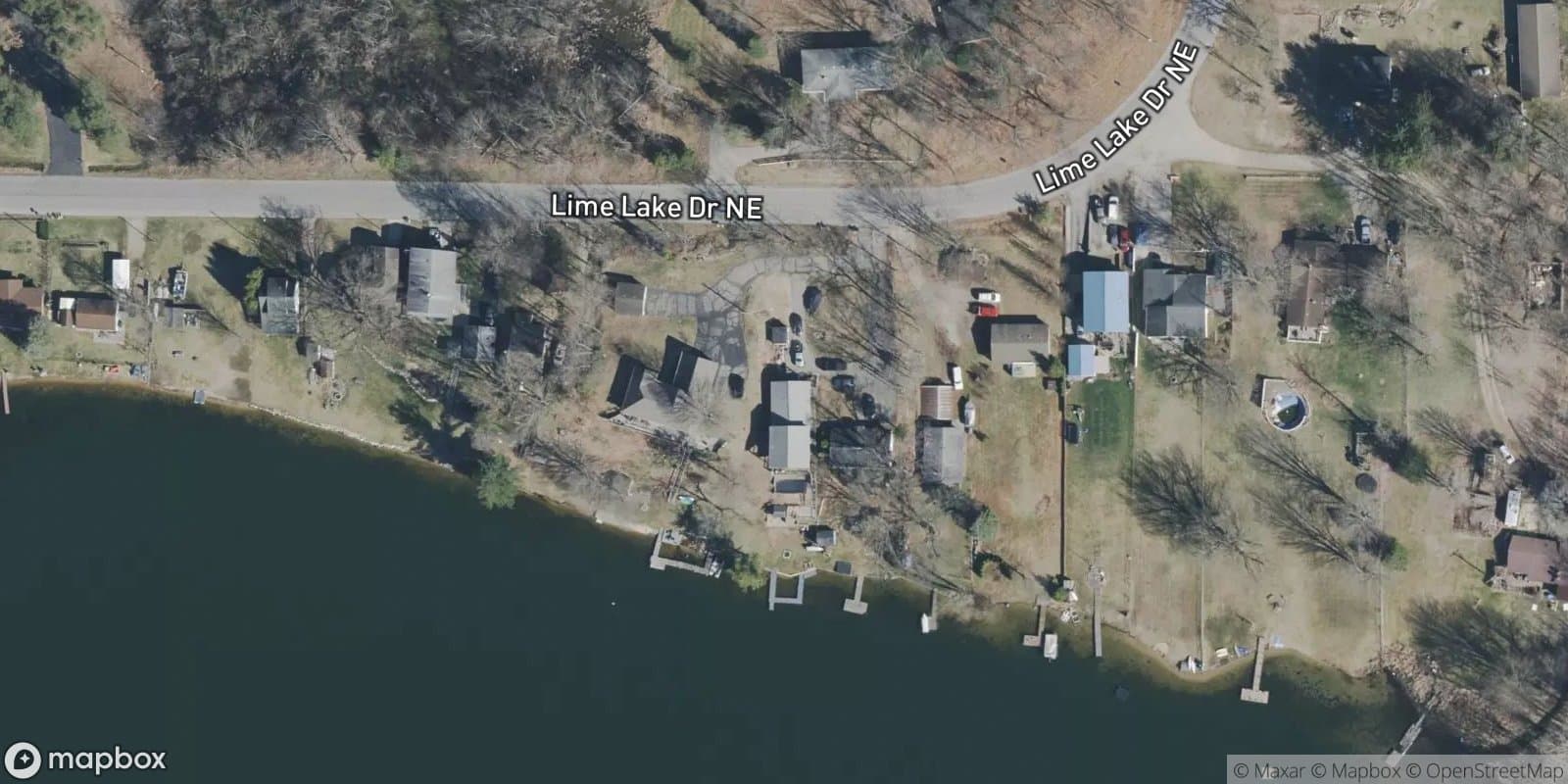 Lime Lake Plat — satellite view