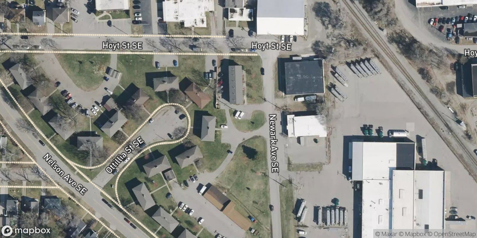 Newark Avenue — satellite view