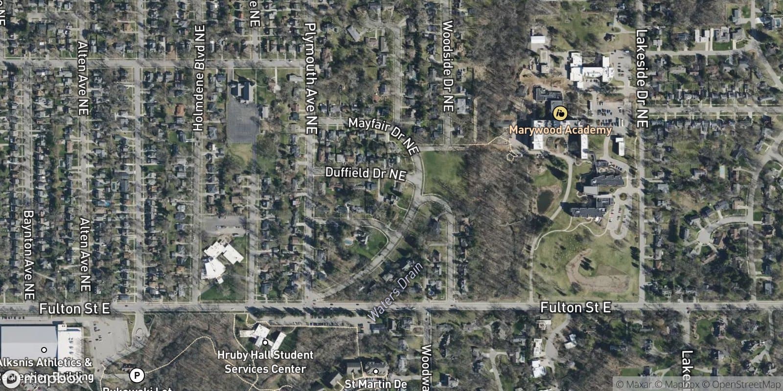 Mayfair Plat — satellite view