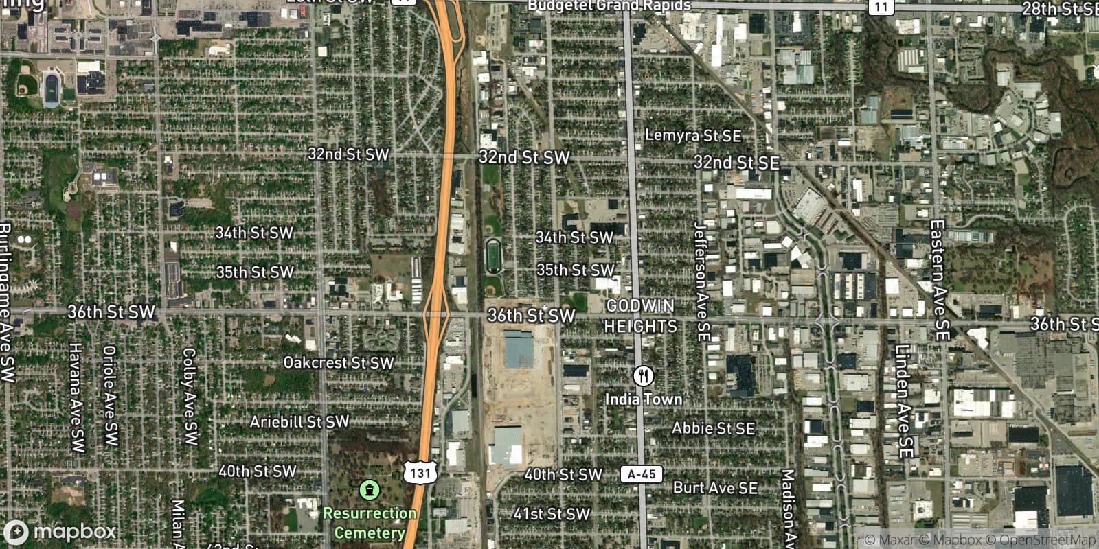 Home Acres No.2 — satellite view