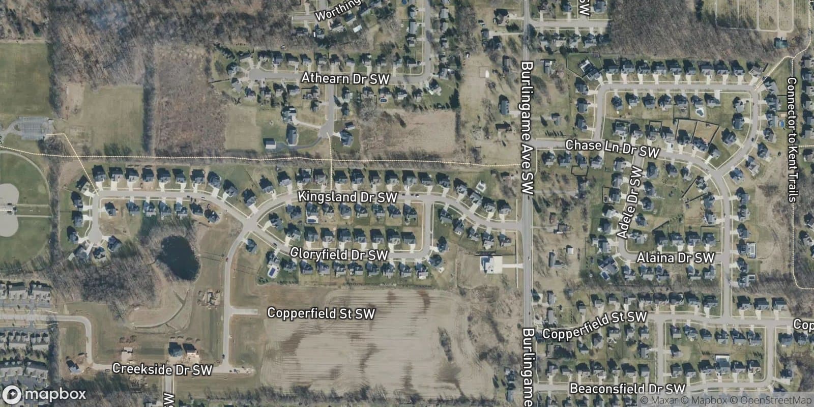 Planters Ridge — satellite view