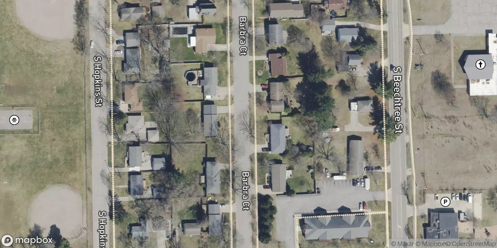 Kuhlman Add — satellite view