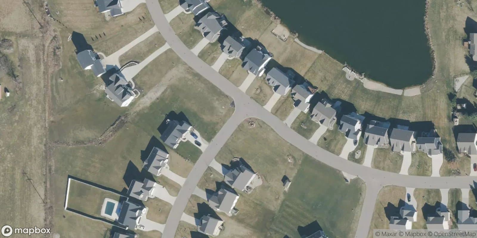 Mason Lake Estates — satellite view