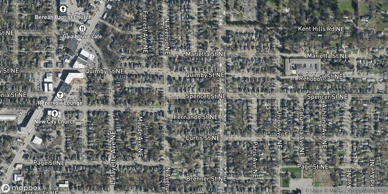 Pages Sub. — satellite view