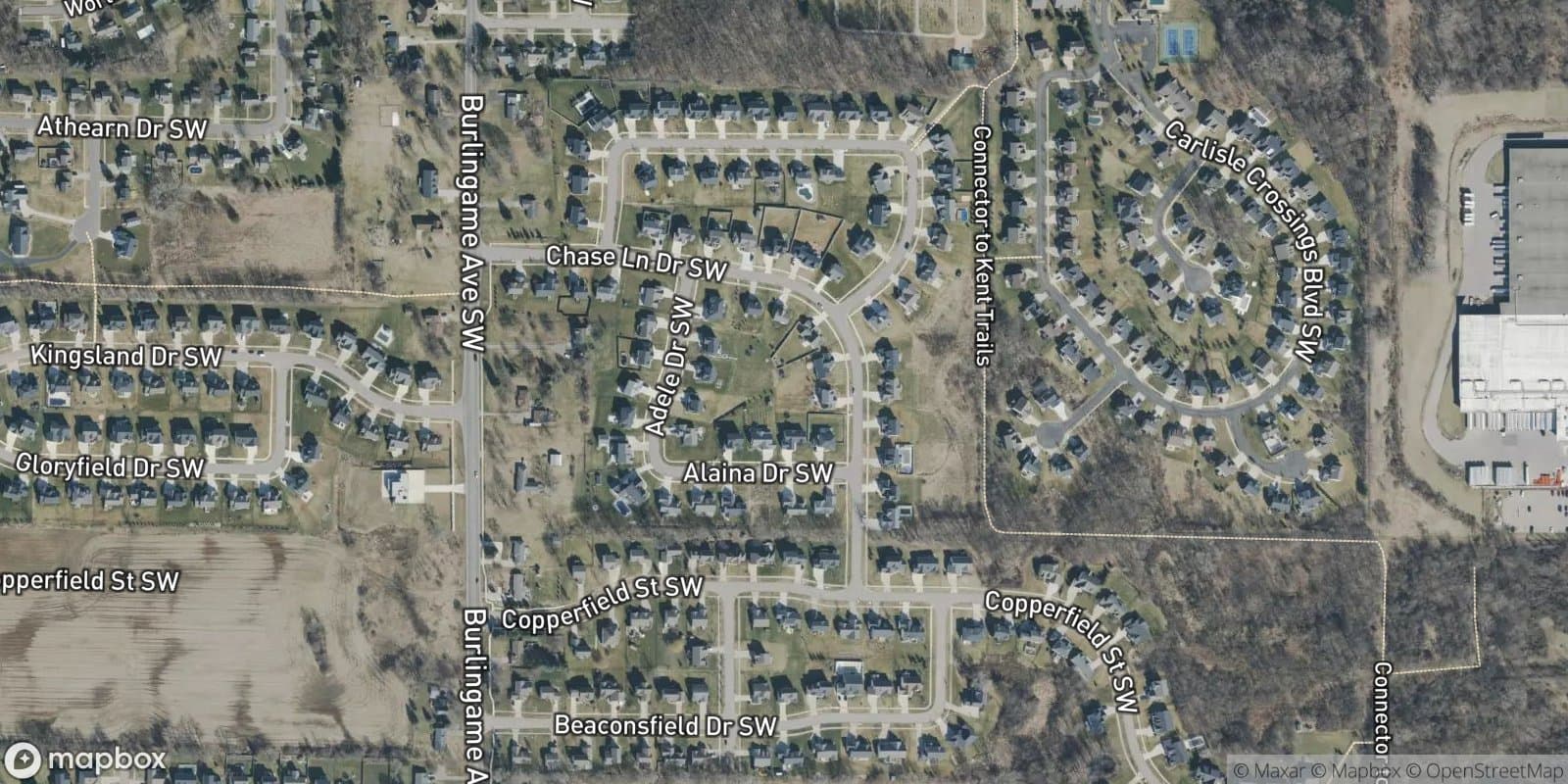 Chase Farms No. 2 — satellite view