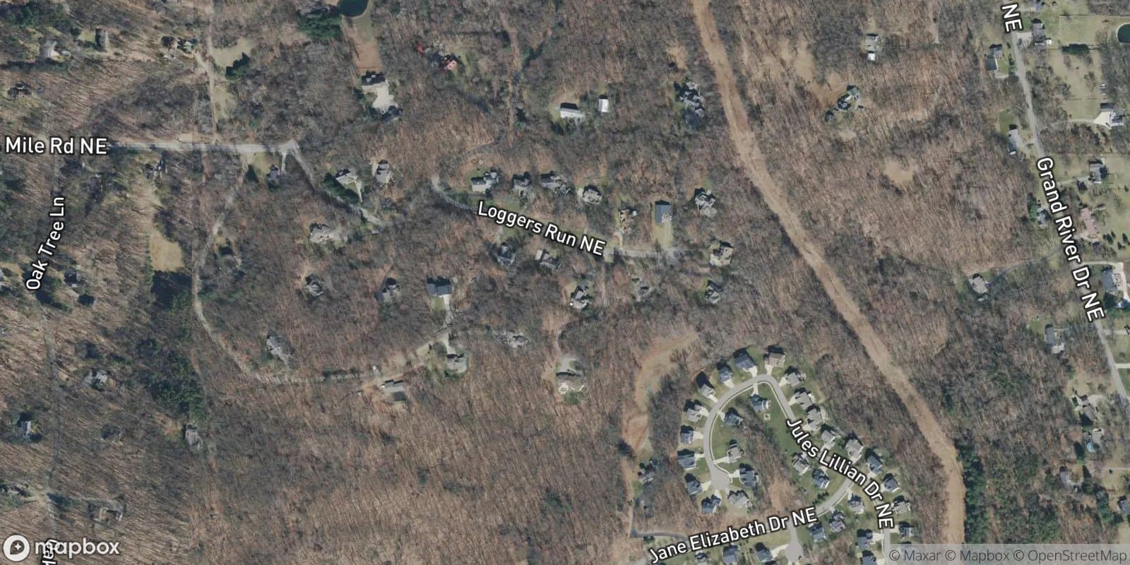 Windy Ridge Condominiums — satellite view
