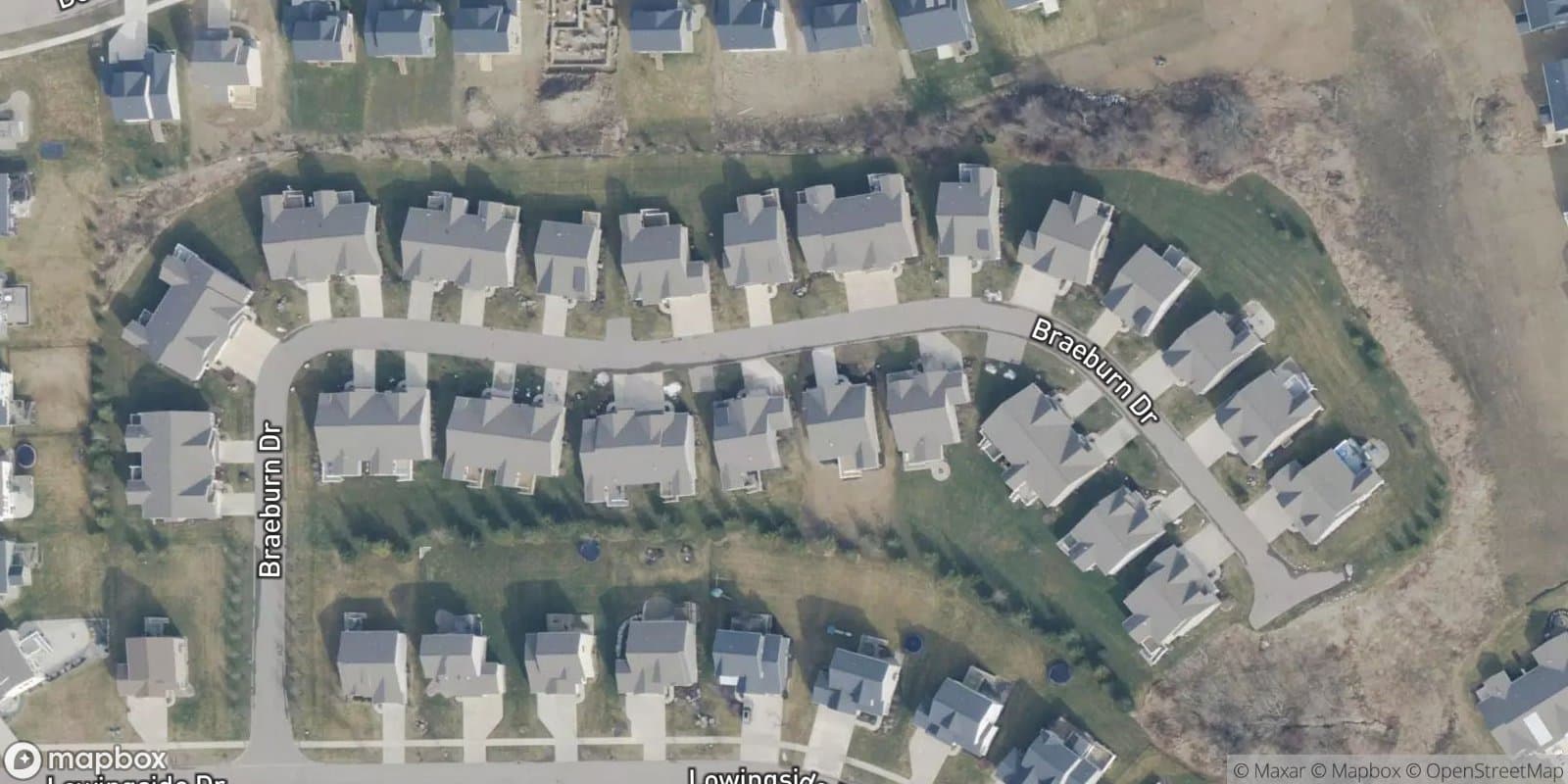 Lowing Woods Condominium — satellite view