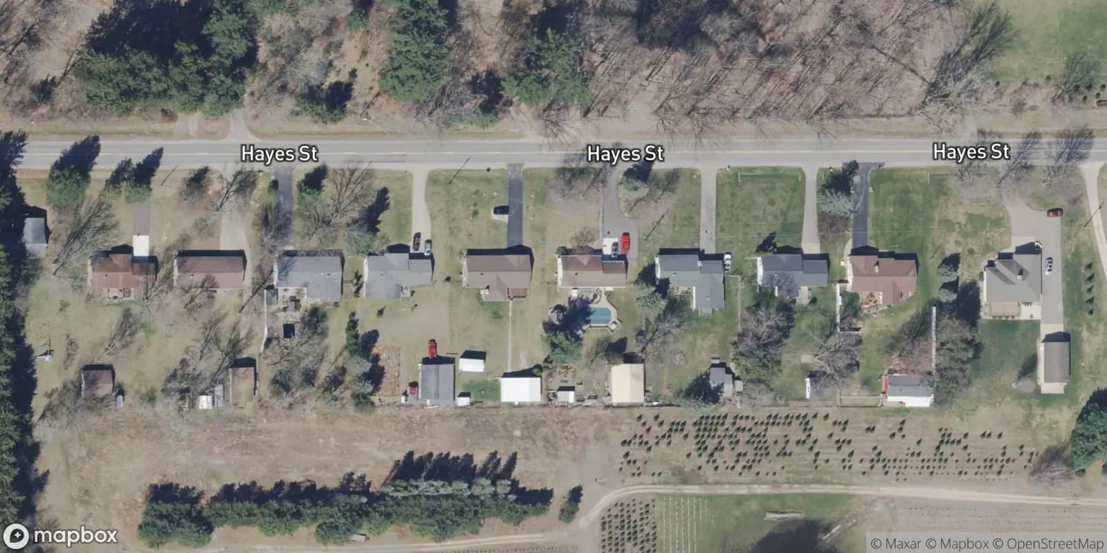 Brookside Acres — satellite view