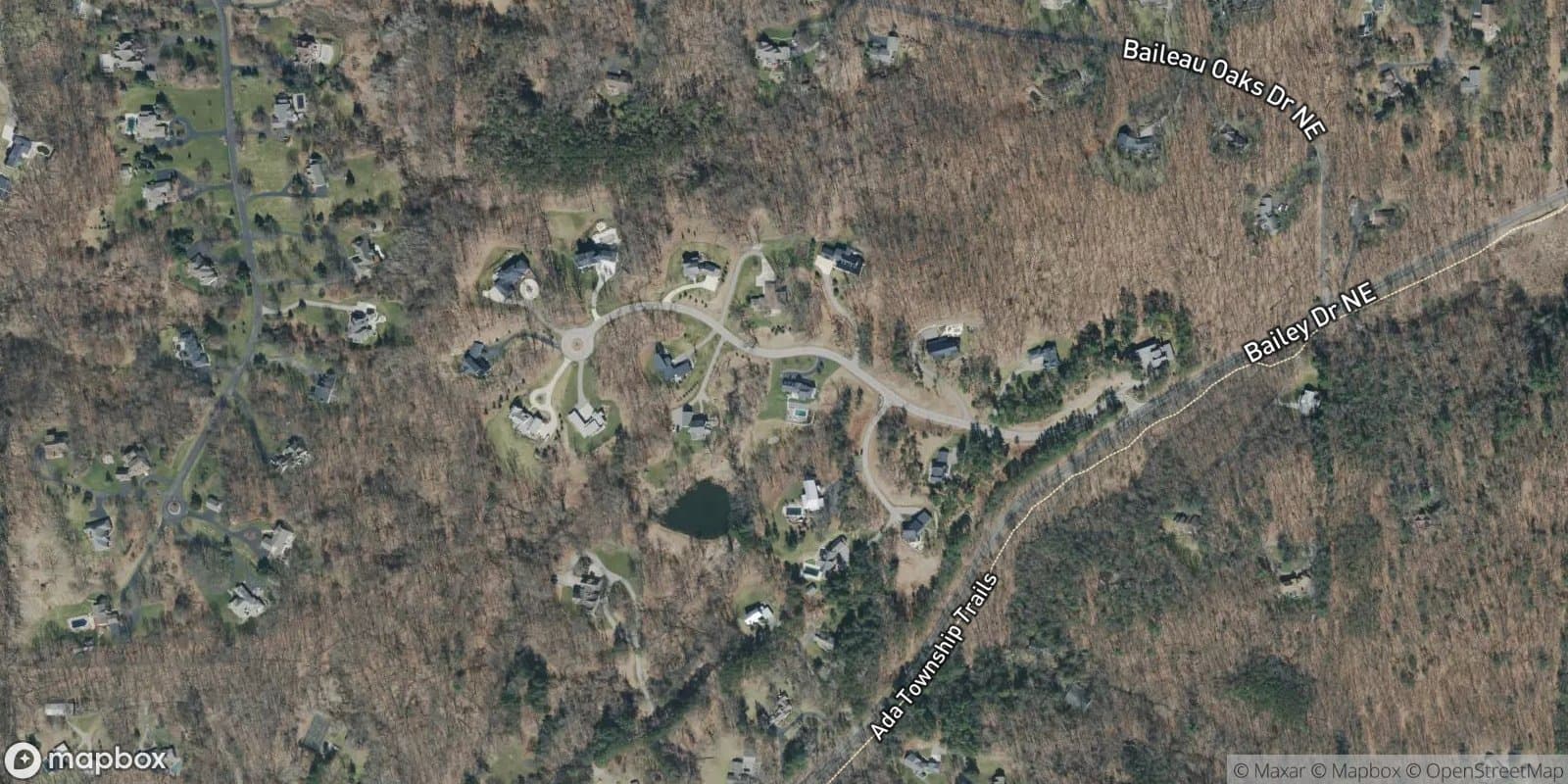 Revado Hills — satellite view