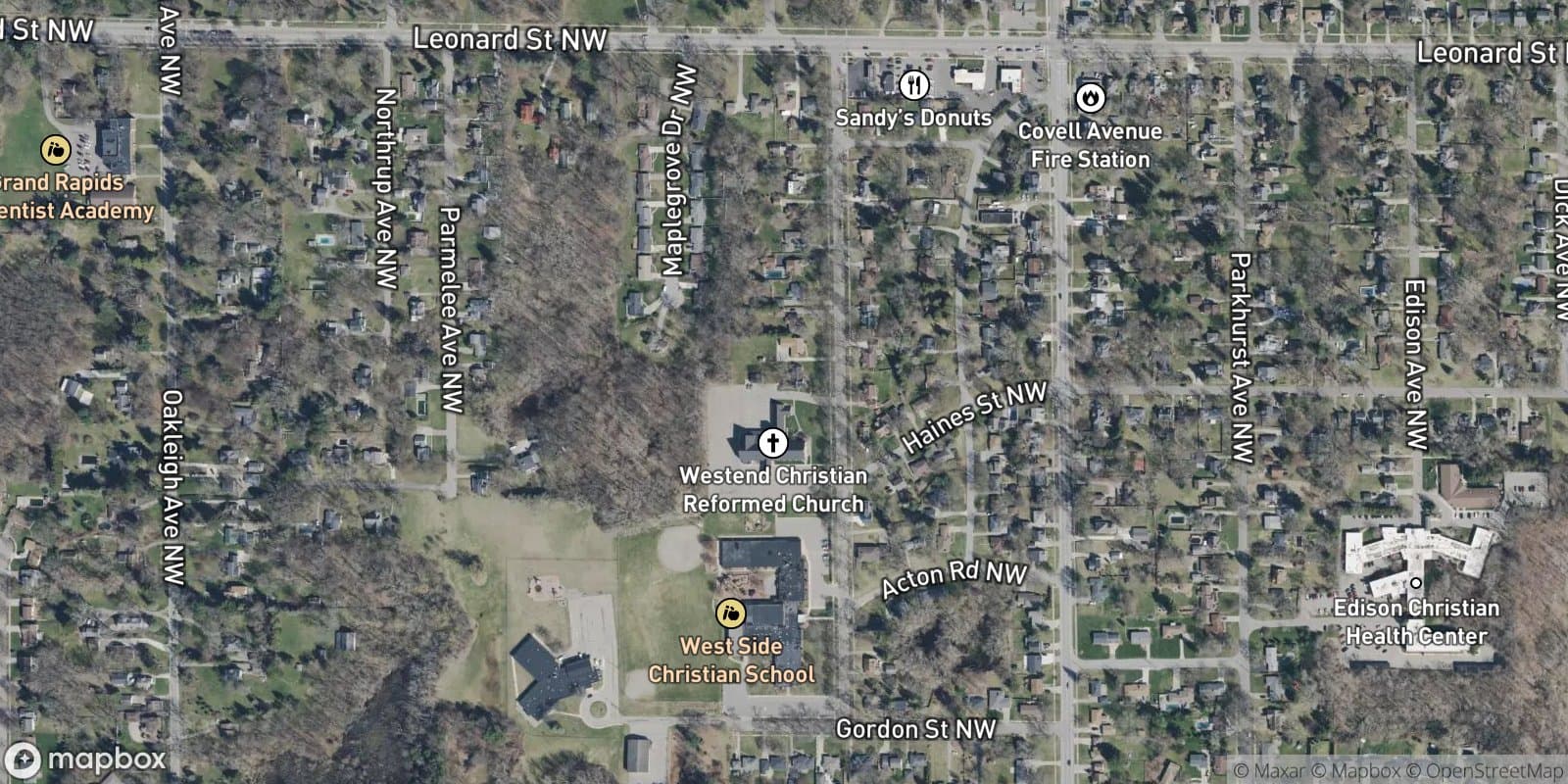 Highland Hills Add. No.2 — satellite view