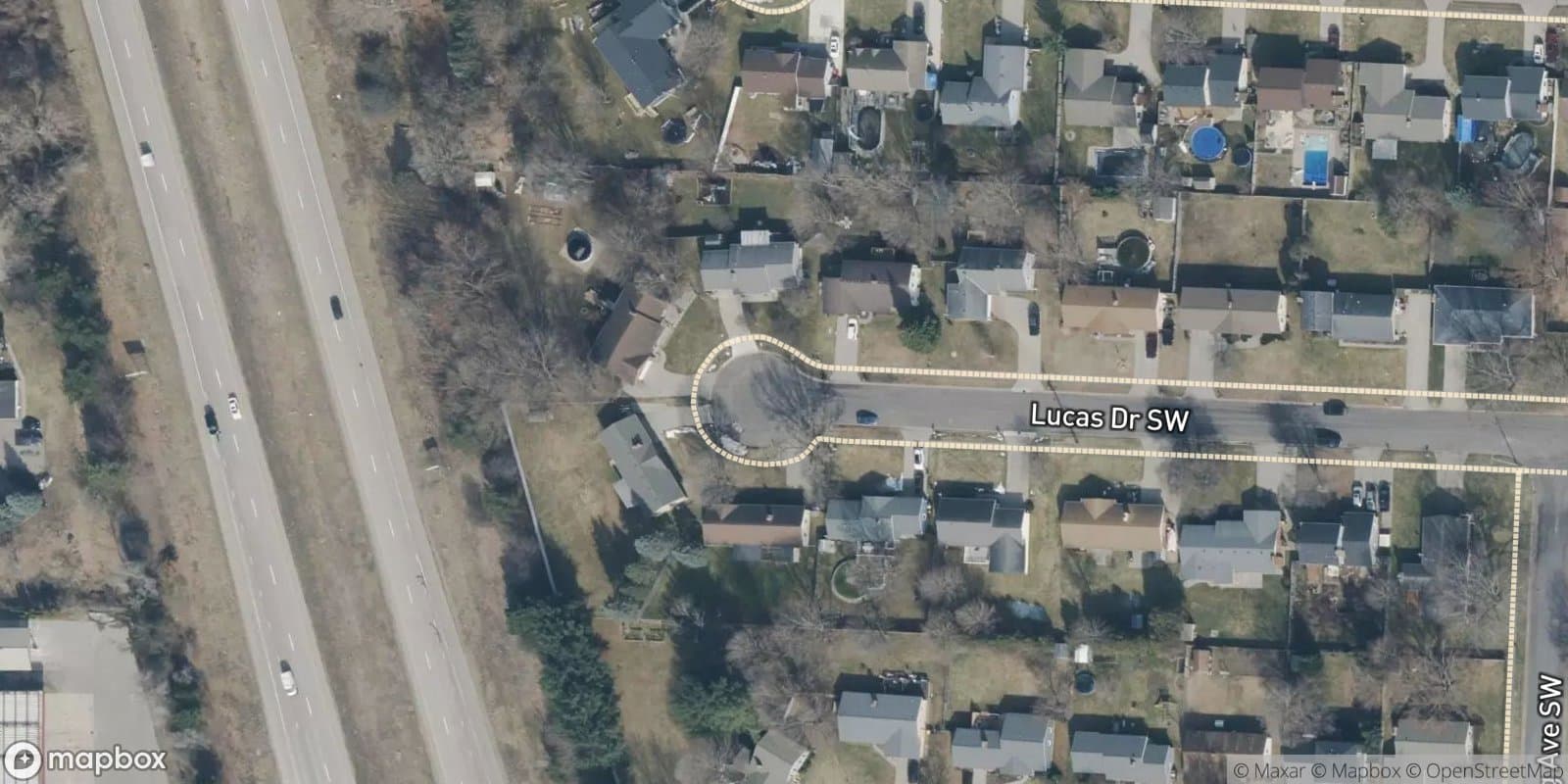 Lucas Plat No.2 — satellite view