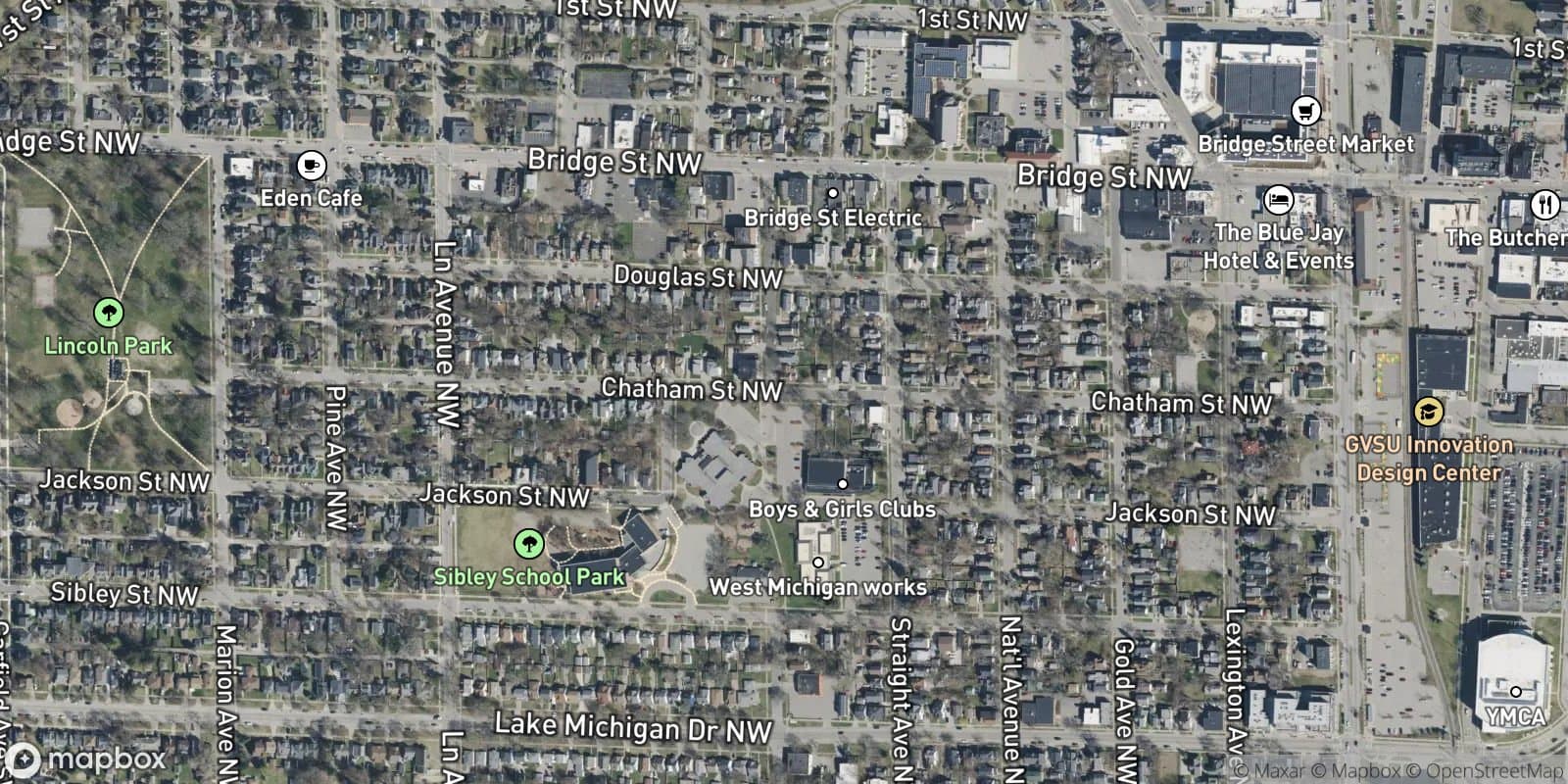 Roberts Add. — satellite view