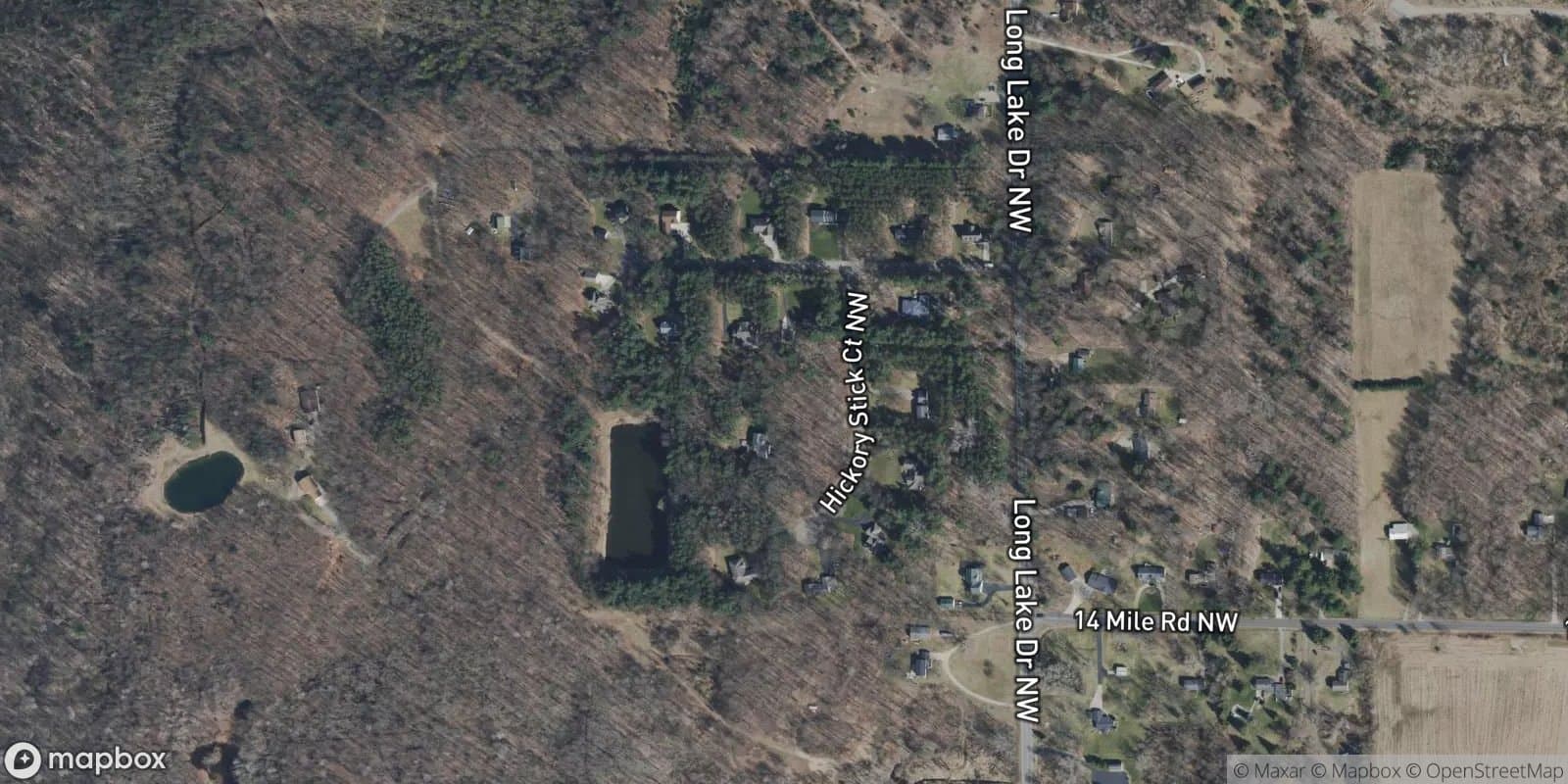 Old School Forest — satellite view