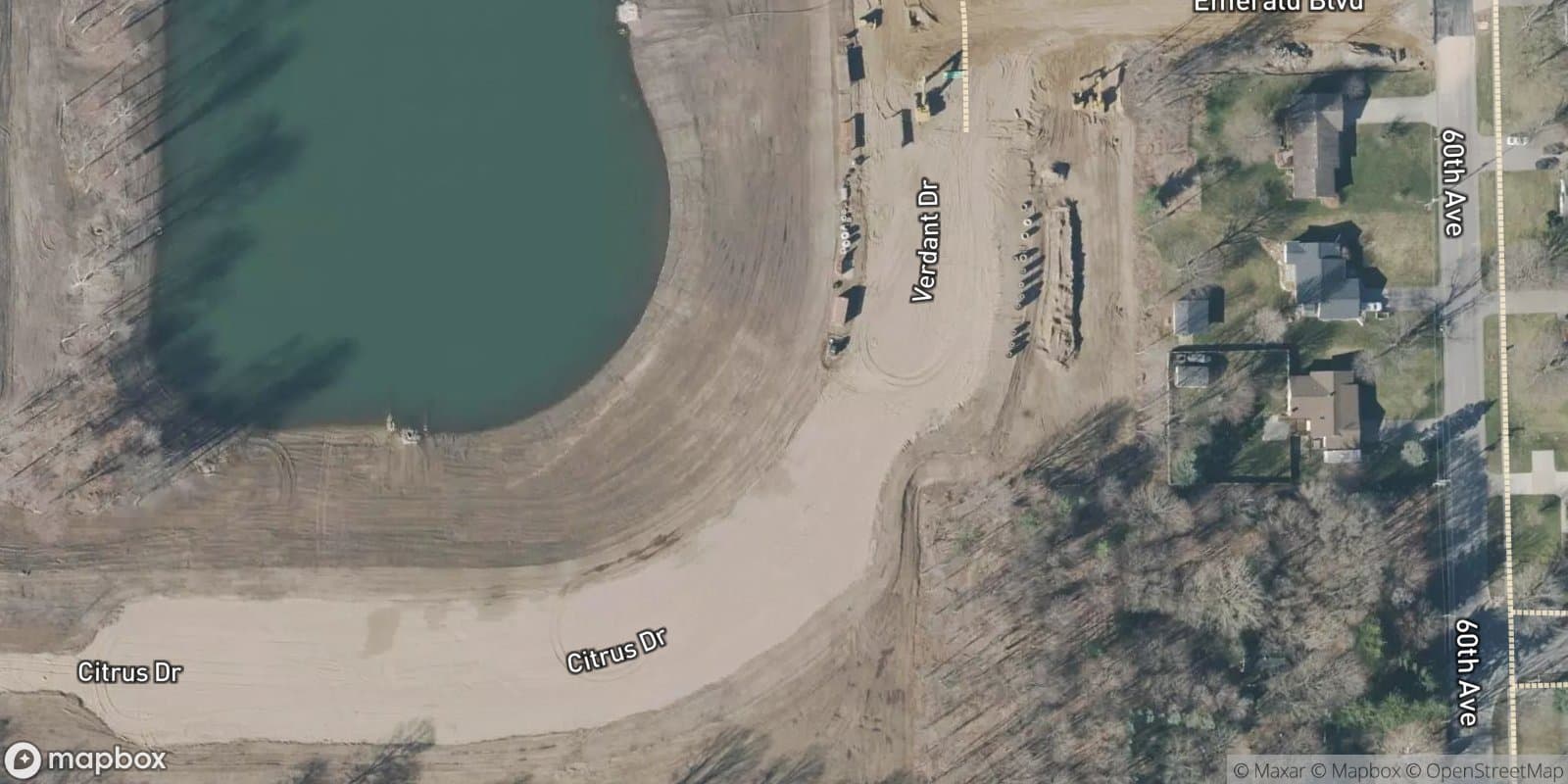 Emerald Springs — satellite view