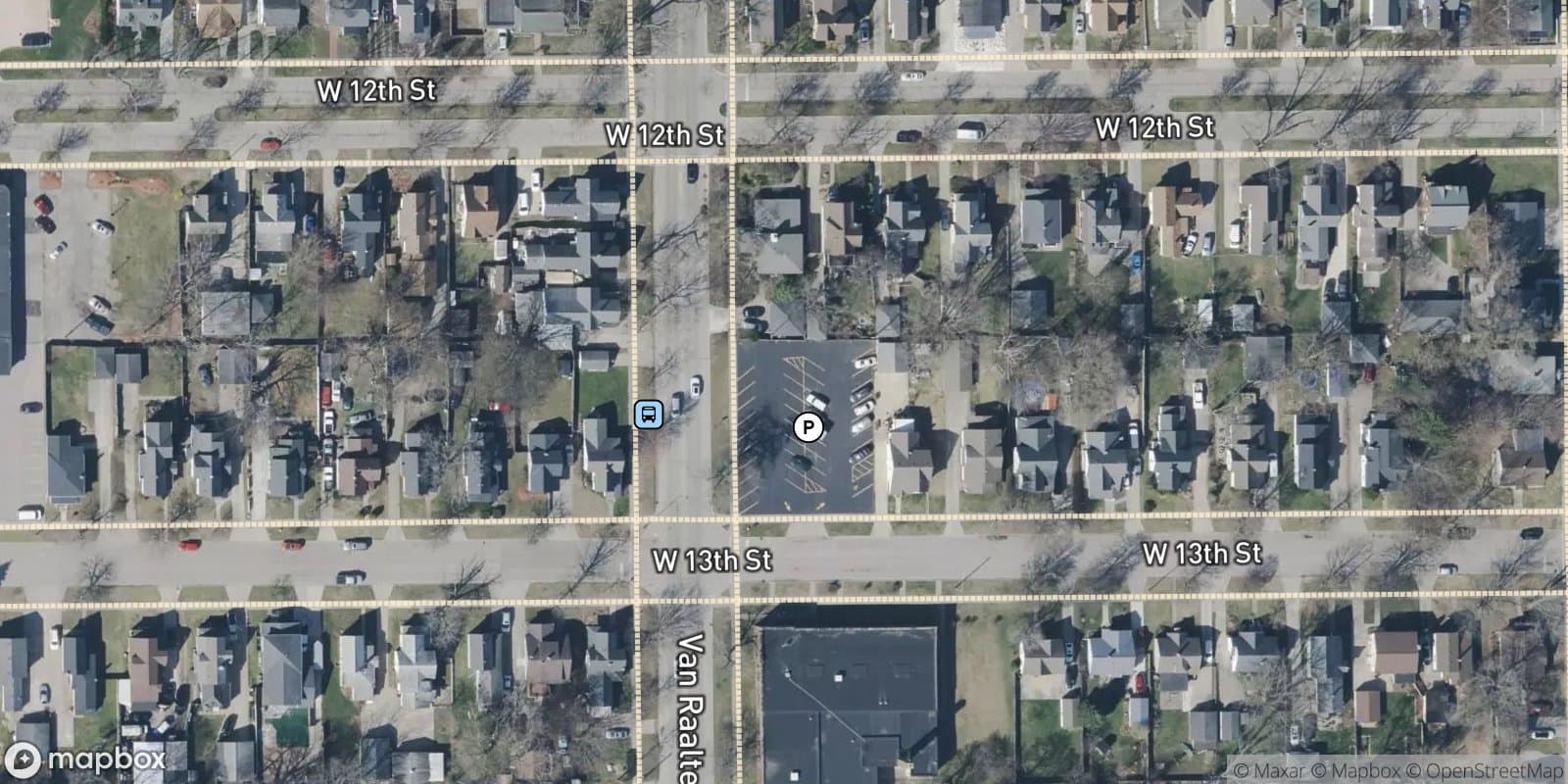 Hope College Add — satellite view
