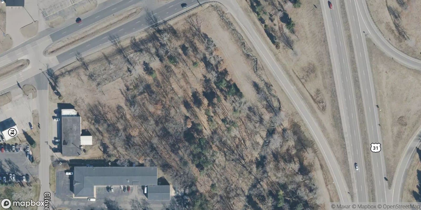 Village of Cedar Swamp — satellite view