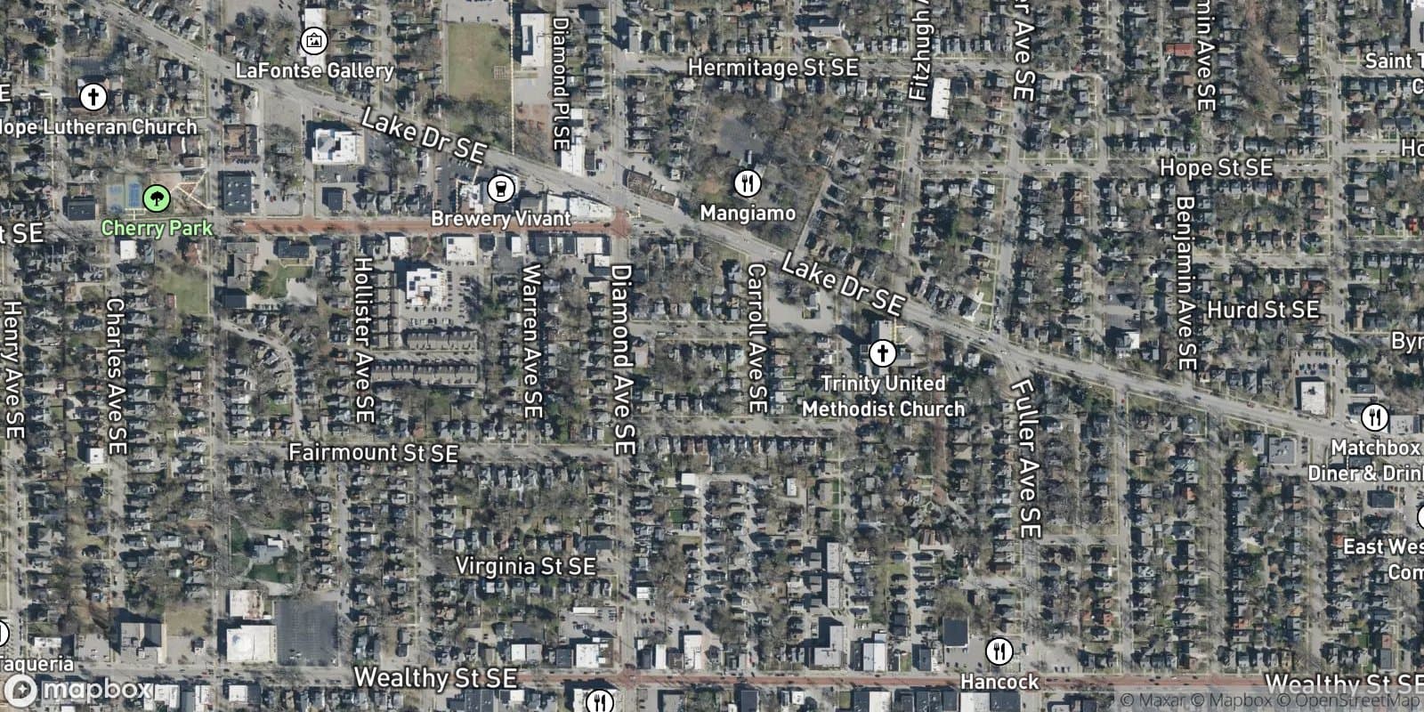 Davis Turner & Carrolls Cherry St. Add. — satellite view