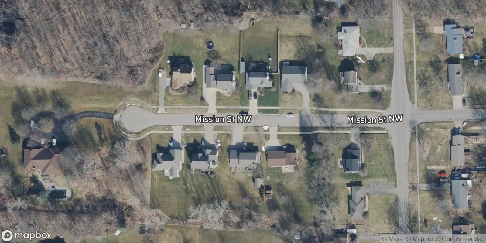 Oakwood Estates — satellite view
