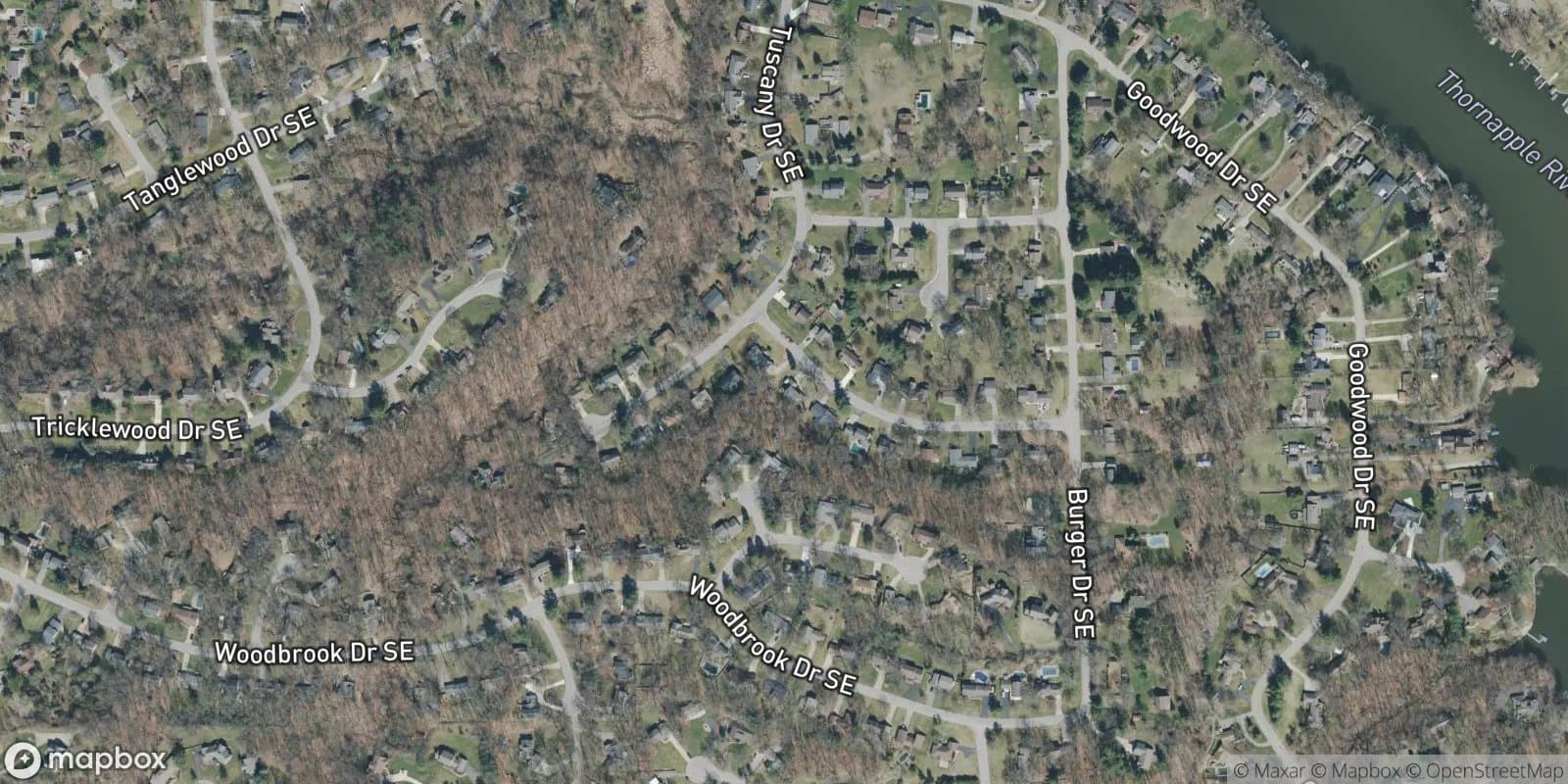 Cimarron Meadow — satellite view