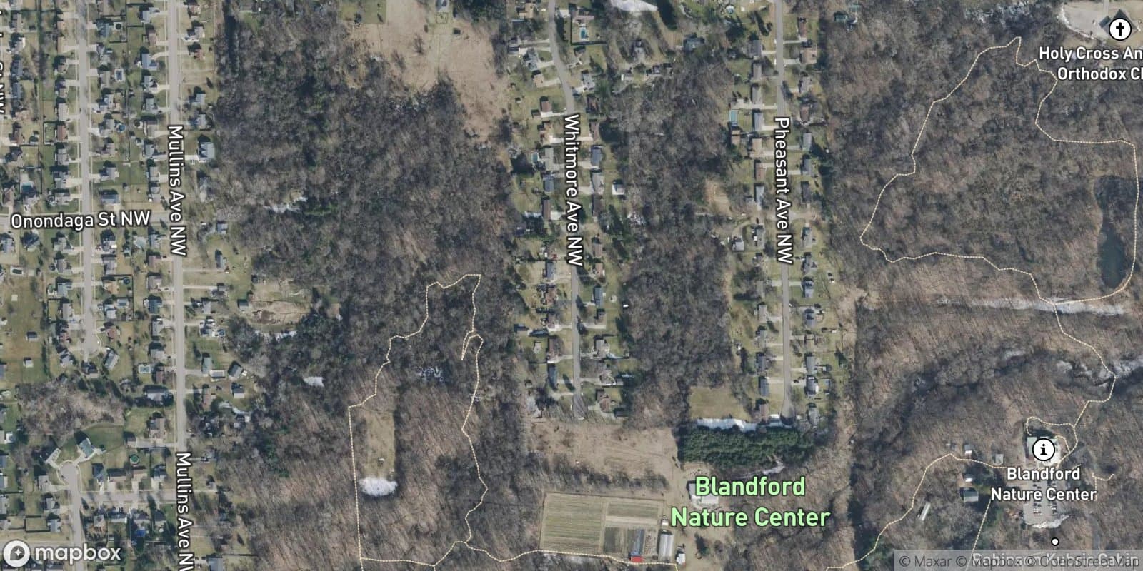 Pheasant Hills No.1 — satellite view