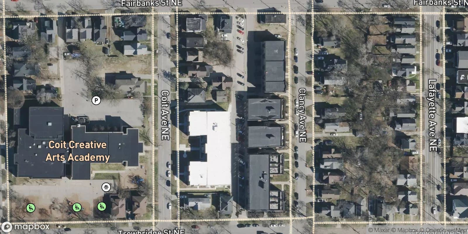 Wilmarth & Bevier — satellite view