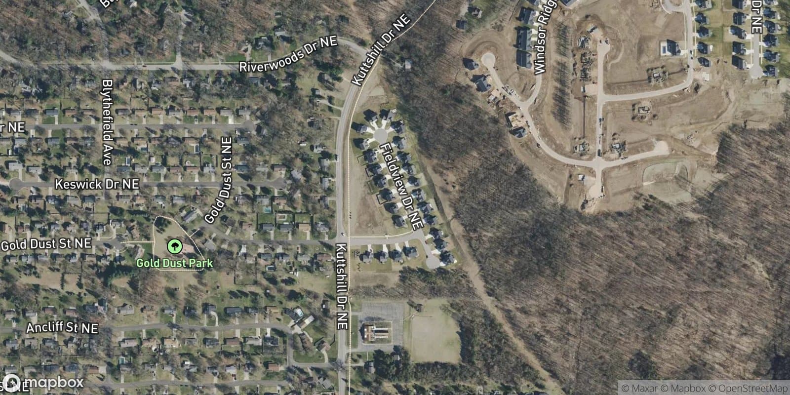 The Ravines at Inwood South — satellite view