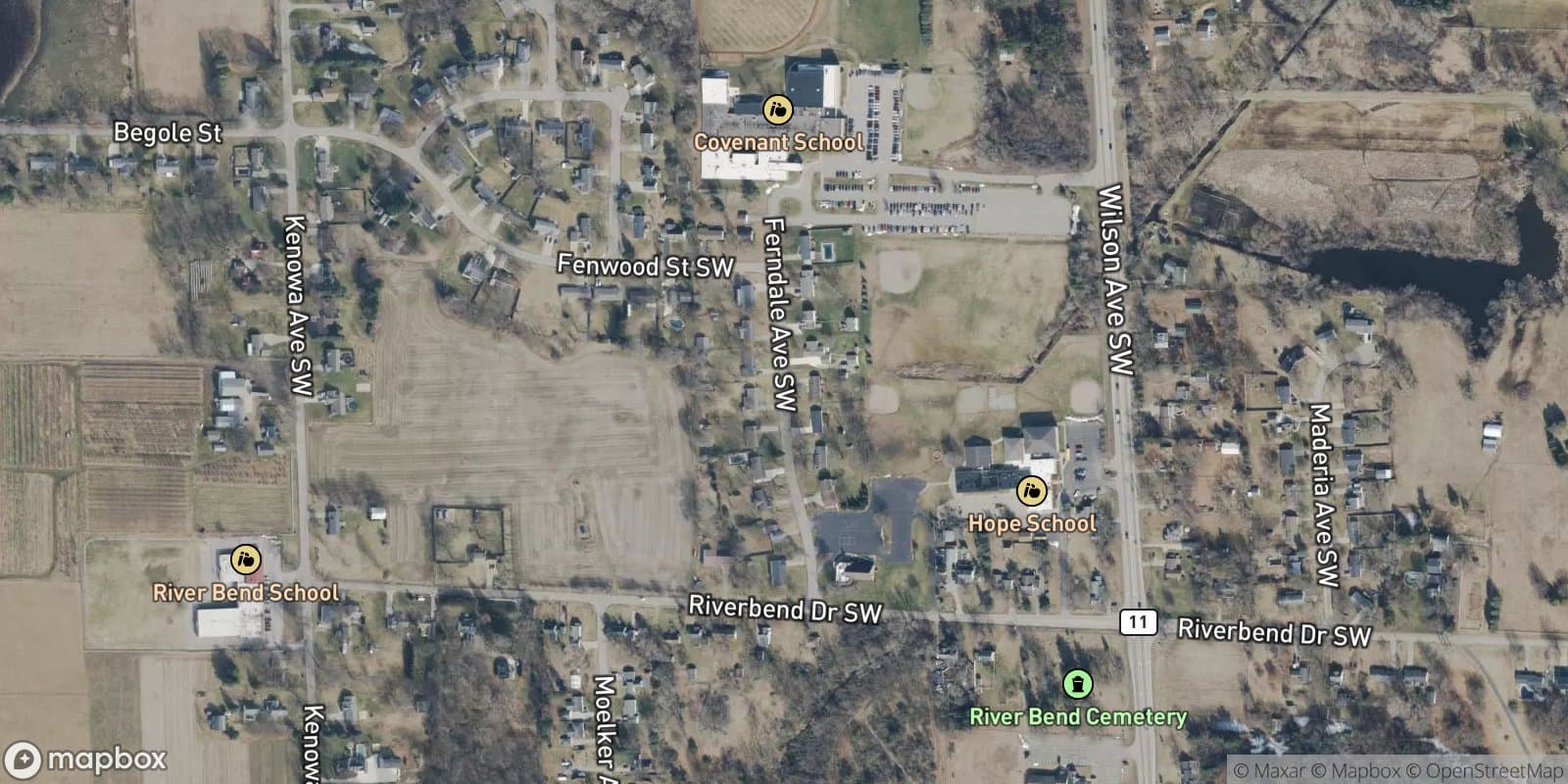 Fenske Plat — satellite view