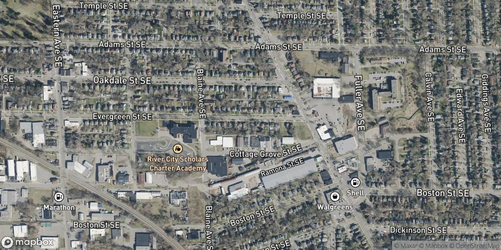 Oakdale Park Second Add. — satellite view