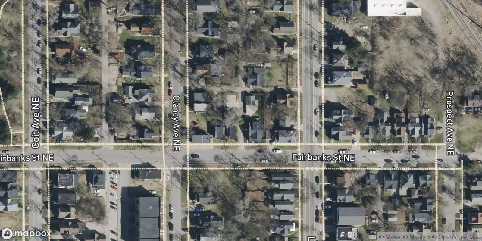 Corbitts Fraction — satellite view