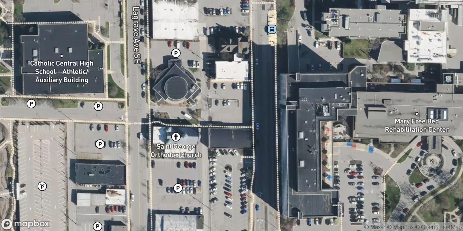 Bostwick & Cos. Add., Amended Plat of Lot 8, Block 6, Lot 1, Block 7 and Vacated Goodrich Street — satellite view