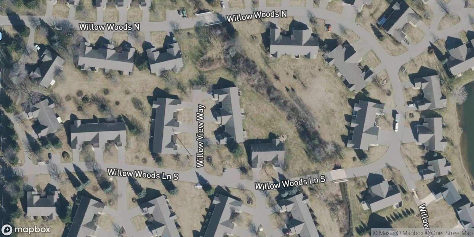 Willow Woods Condos — satellite view