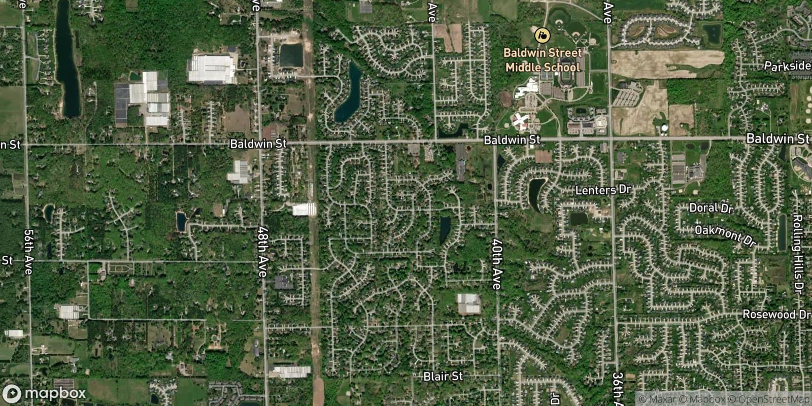 Georgetown North — satellite view