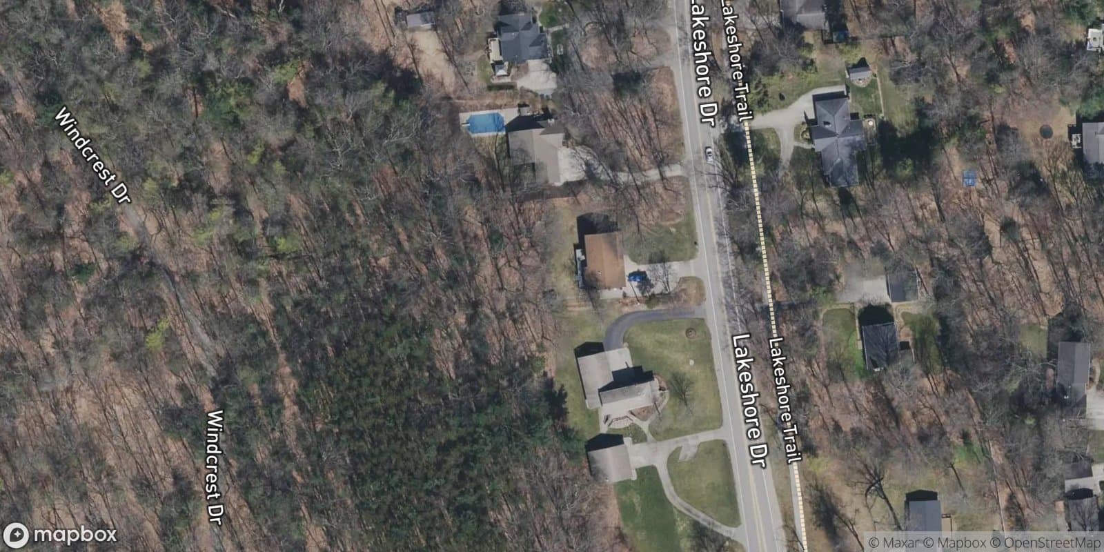 South Timber Trails — satellite view