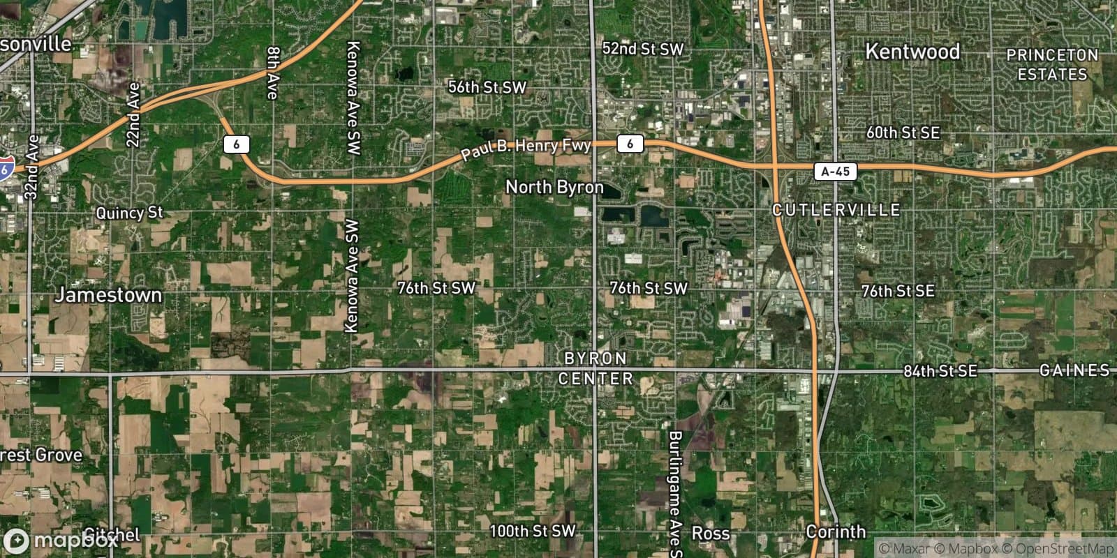 Byron Oaks No. 2 Area — satellite view