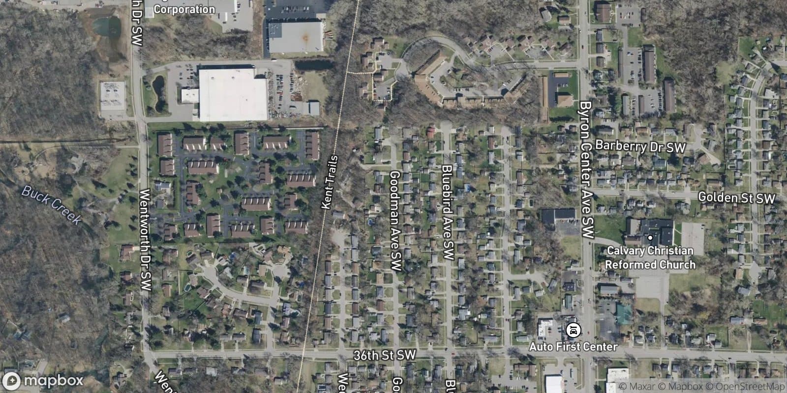 Isenhoff & Osborn Plat — satellite view