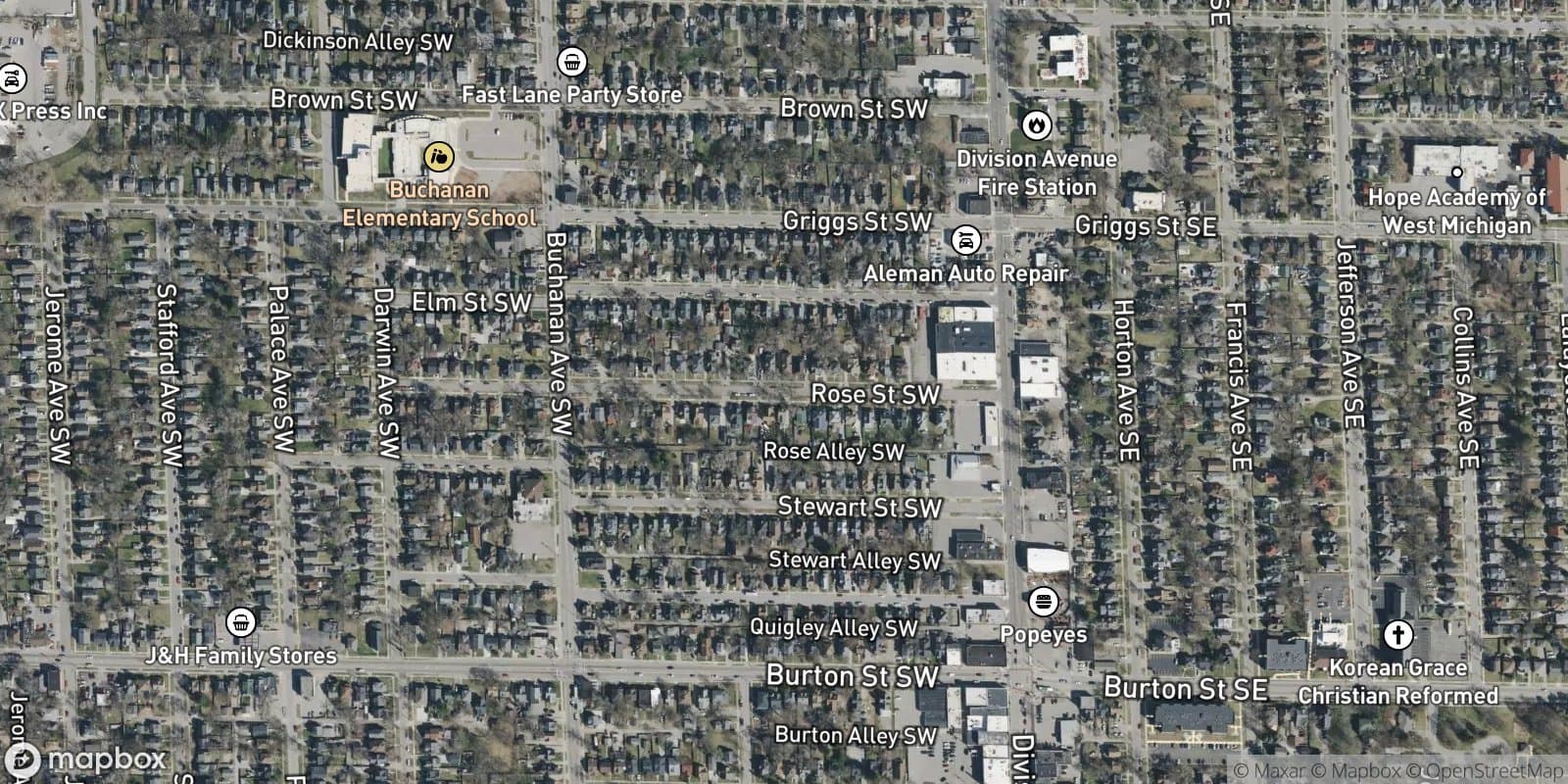 Levi Brothers Add. — satellite view