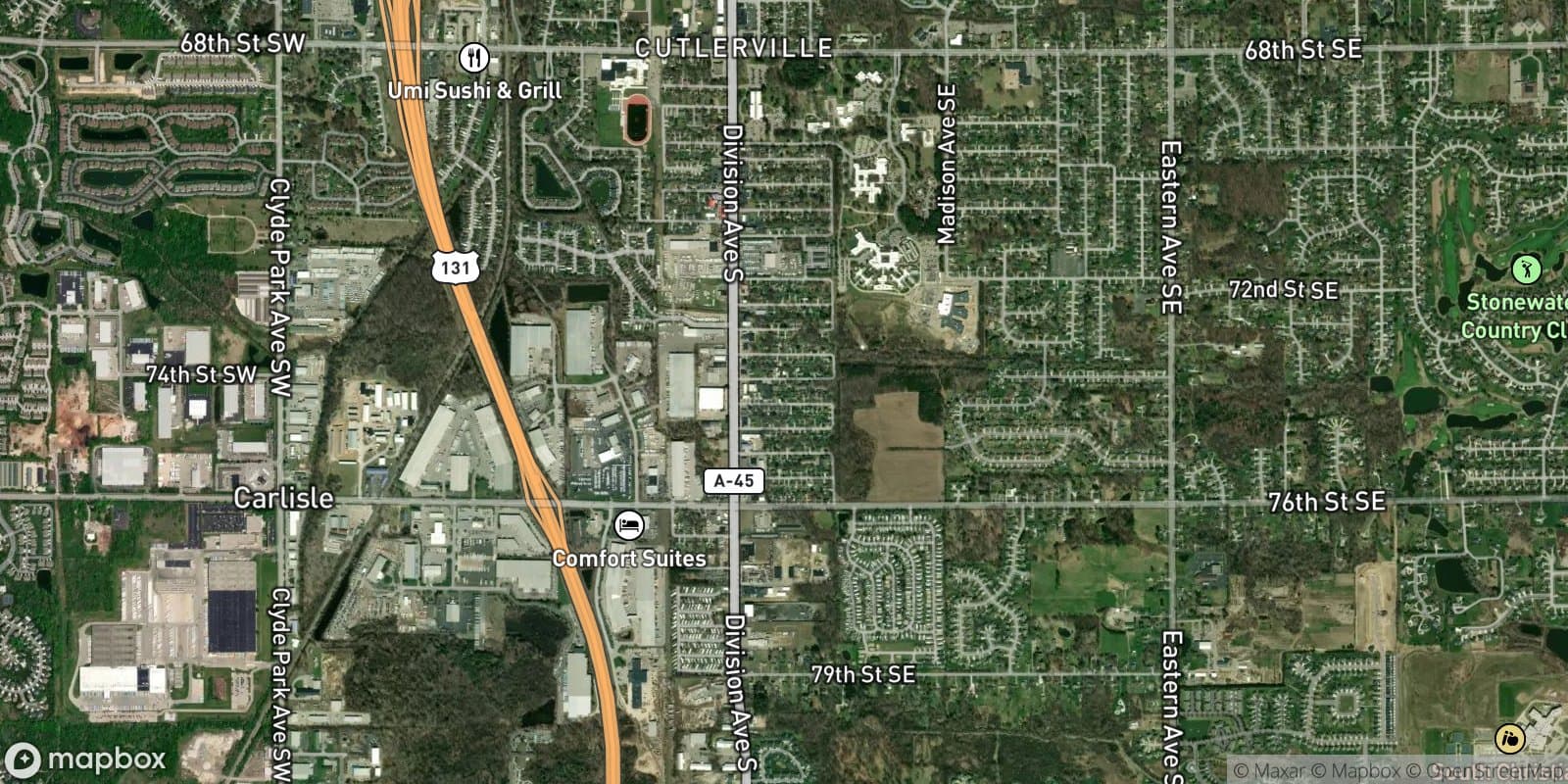 Fontenelle Gardens — satellite view