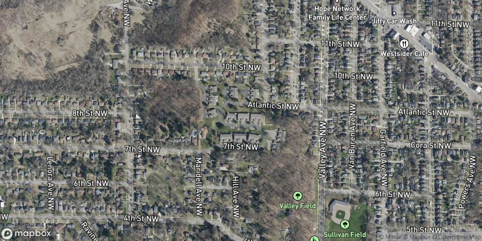 Ridgewood Condominium — satellite view