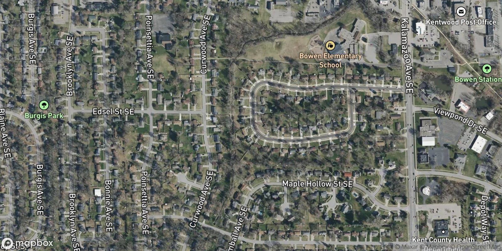 Sky & Meadows Plat — satellite view