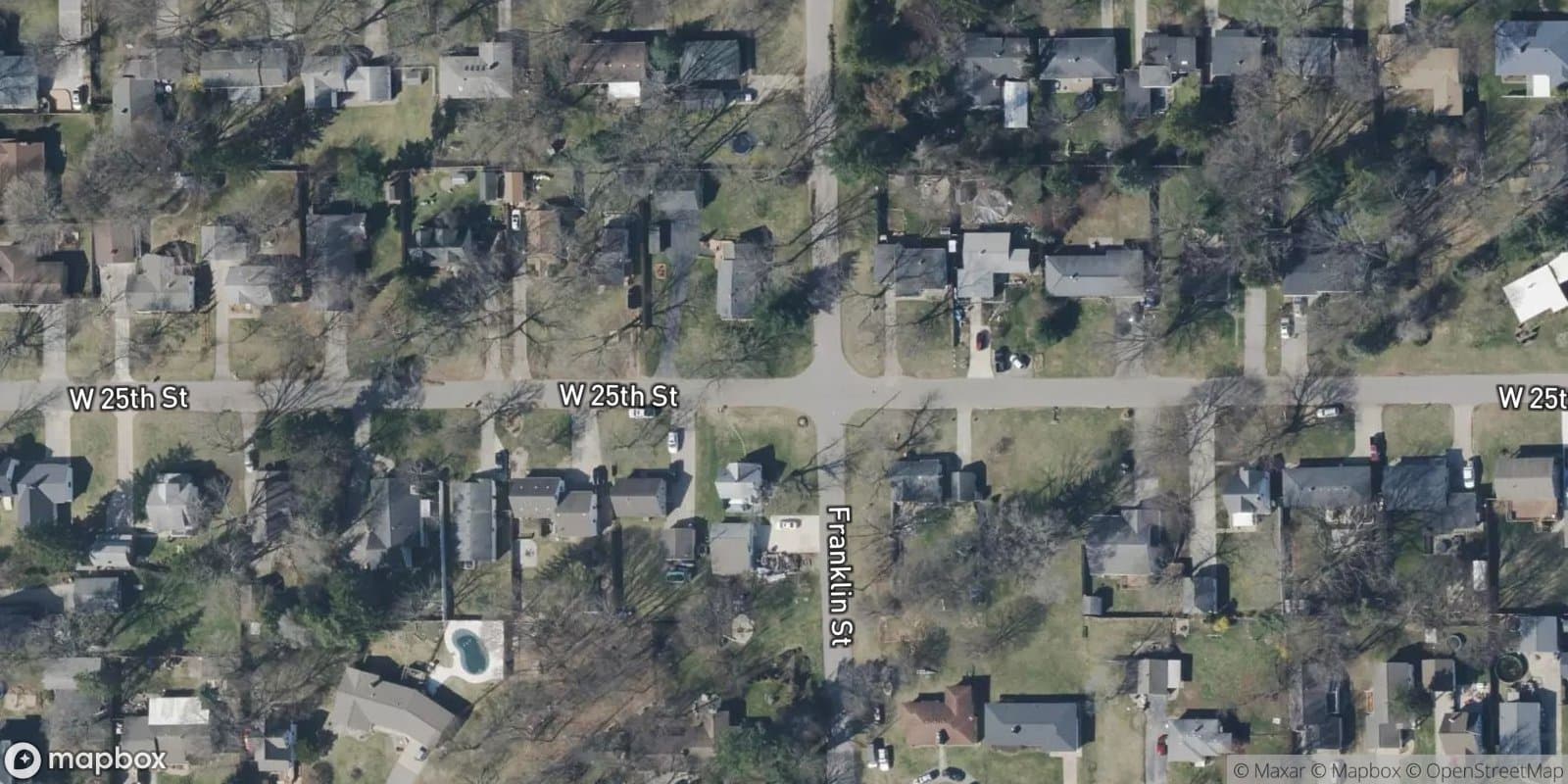 Lake View Add — satellite view